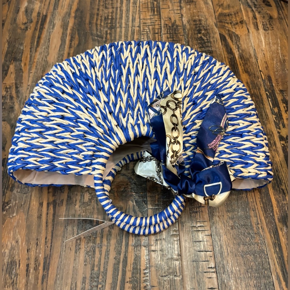 New York CeeKlein Straw Woven Handbag - Picture 5 of 13